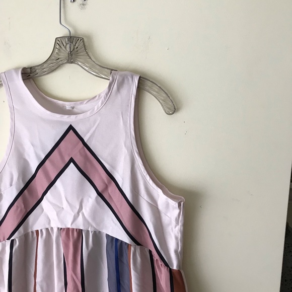 ROMWE Striped Midi Dress - Picture 3 of 3